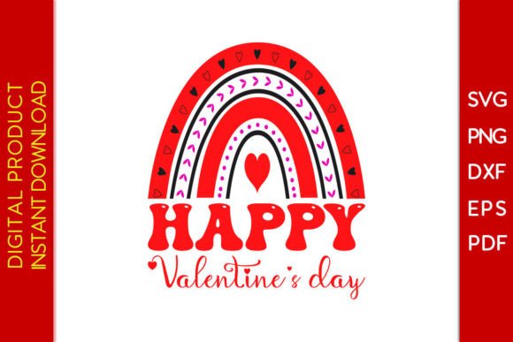 A Brand Designer’s Review: Rainbow Valentine's Day Graphics for T-Shirt Designs