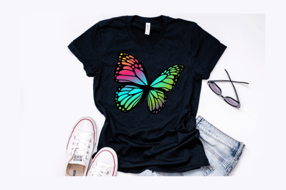 A Butterfly Rainbow Design for Joyful Projects