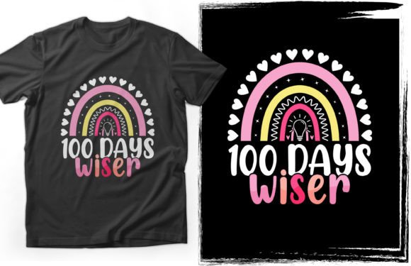 A Designer's Review of the 100 Days Wiser Rainbow Graphic