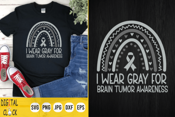 A Gray Rainbow Brain Cancer Graphics Review for Crafters
