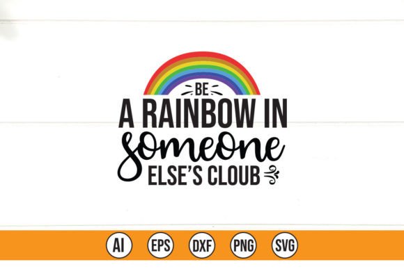 Be a Rainbow in Someone Else's Cloud: T-Shirt Graphics for Branding