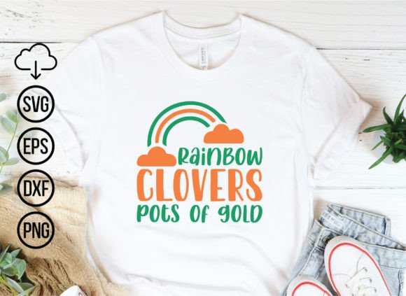 Beyond T-Shirts: A Brand Designer's Review of Rainbow Clovers Pots of Gold Graphics