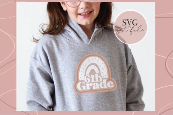 Evaluating Rainbow 6th Grade SVG as a Graphics Asset for T-Shirt Designs