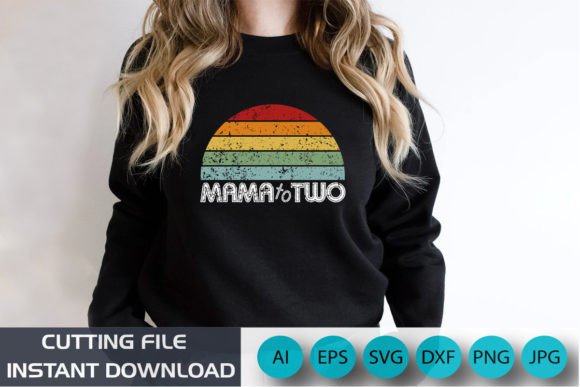Mama to Two Rainbow: A Warm & Colorful Embroidery Design
