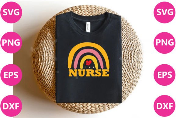 Nurse Rainbow Retro SVG: A Design Review