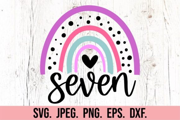 Rainbow 7th Birthday Girl SVG: A Designer's Practical Review
